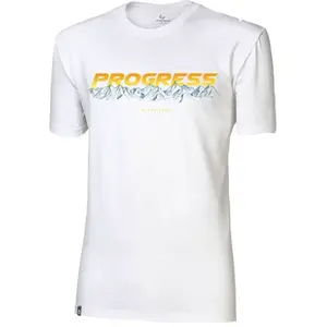 PROGRESS BARBAR SUNSET Pánske tričko, biela, veľkosť