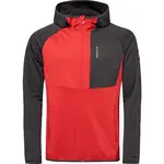 Klimatex HAGEN Pánska funkčná mikina s kapucňou, červená, veľkosť