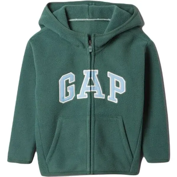 GAP BABY Detská mikina, tmavo zelená, veľkosť