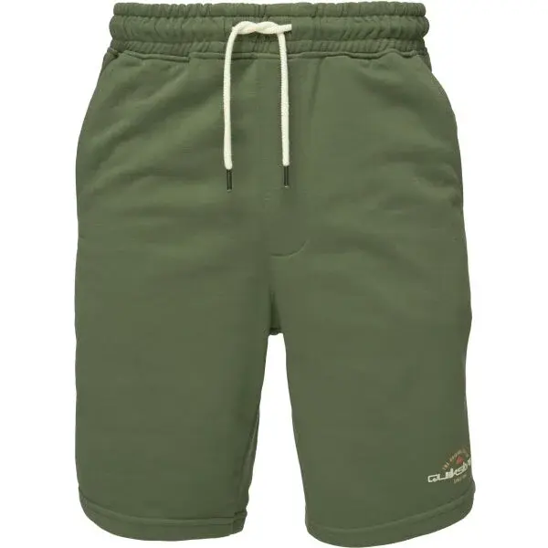 Quiksilver LOCAL SURF SHORT Pánske teplákové šortky, khaki, veľkosť