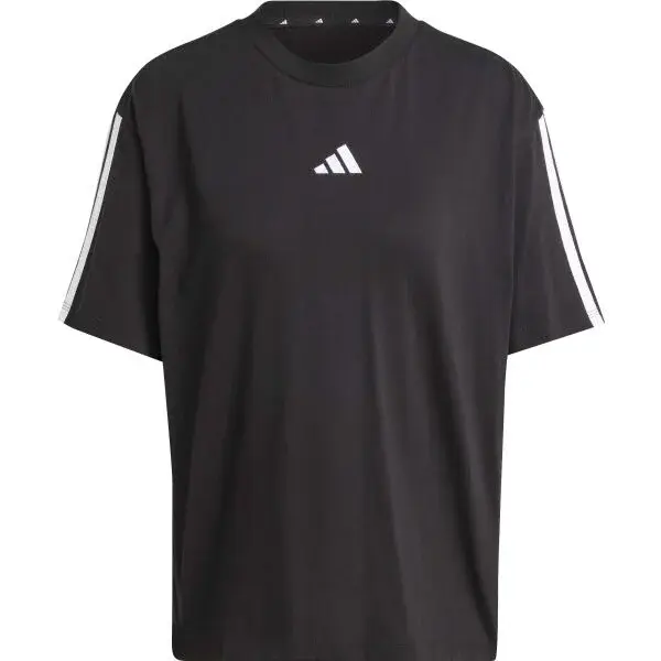 adidas 3-STRIPES TEE W Dámske tričko, čierna, veľkosť