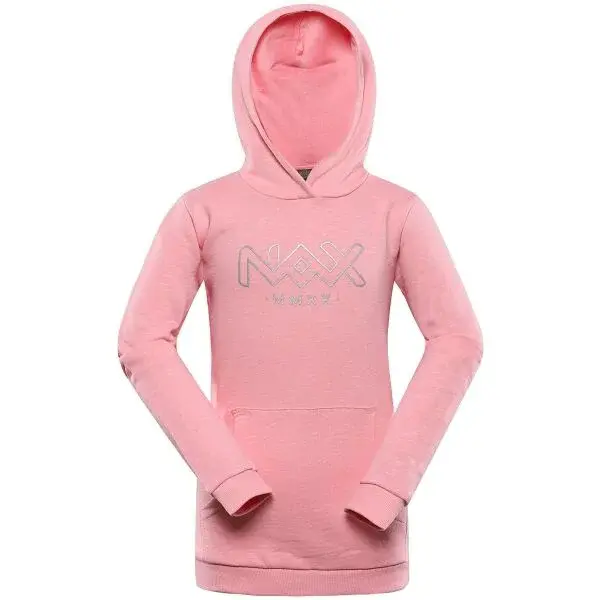NAX COLEFO Detská  mikina, ružová, veľkosť 116-122