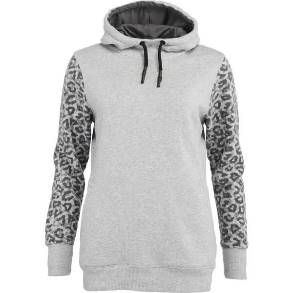 Willard ZOLAYA Dámska mikina, sivá, veľkosť