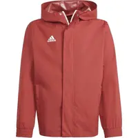 adidas ENTRADA 22 ALL-WEATHER Chlapčenská bunda, červená, veľkosť