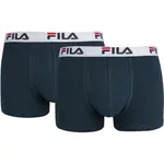 Fila MAN BOXERS 2 PACK Pánske boxerky, tmavo modrá, veľkosť