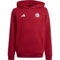 adidas FC BAYERN KIDS HD Detská mikina, červená, veľkosť