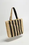 Marisse Large Striped Bag