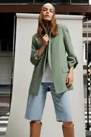 Marisse Women's Jacket L-Mr-4601 Olive