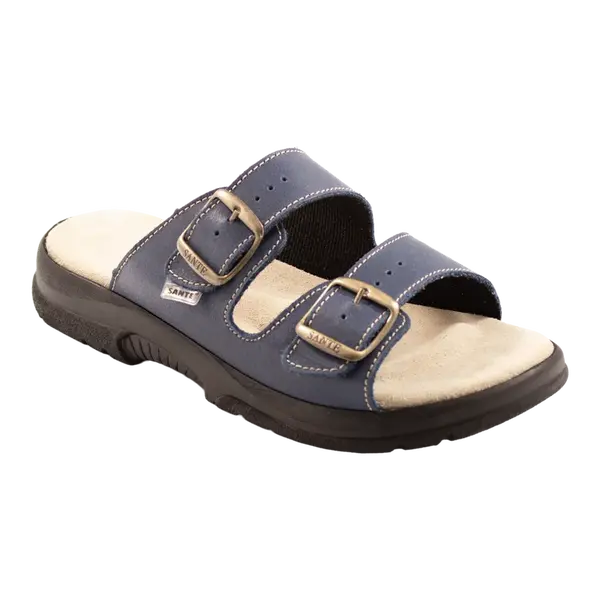 SANTÉ Pánské pantofle N/517/39P/86/CP Modrá v.47
