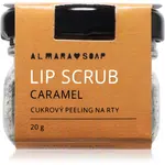 Almara Soap Scrub cukrový peeling na rty Caramel 20 g