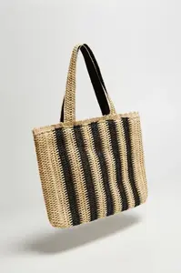 Marisse Large Striped Bag