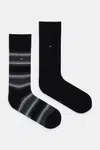 Ponožky Tommy Hilfiger 2-pack černá barva, 701236312