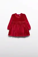 Kojenecké velurové šaty Abel&Lula