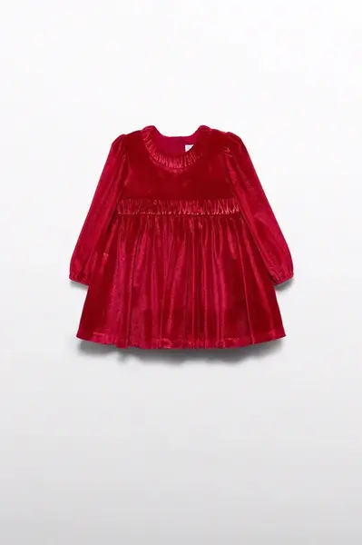 Kojenecké velurové šaty Abel&Lula