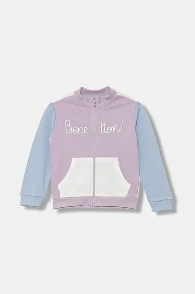 Dětská bavlněná mikina United Colors of Benetton