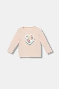 Kojenecké tričko s dlouhým rukávem Guess