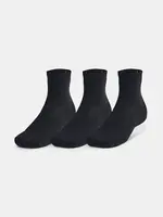 Unisex socks Under Armour Unisex UA TC 3pk Qtr-BLK - unisex