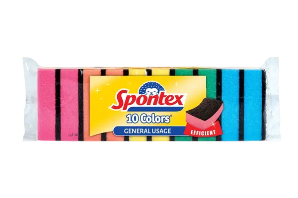 SPONTEX Colors hubka 10 ks