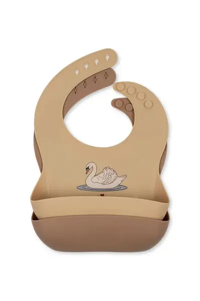 Dětský bryndáček Konges Sløjd 2 PACK SILICONE BIB 2-pack KS6309