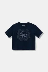 Dětské bavlněné tričko Guess