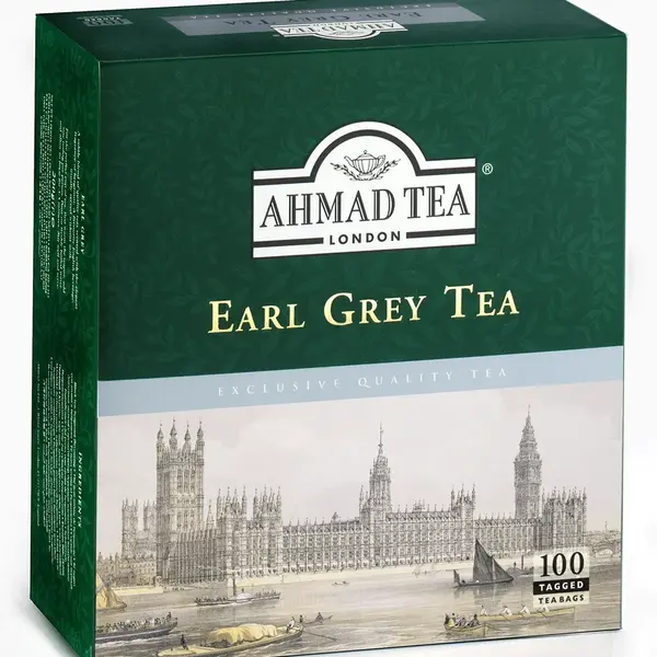 Ahmad Tea Earl Grey porcovaný čaj 100 x 2 g