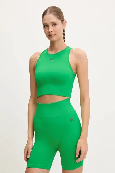 Top P.E Nation Restore Seamless dámský, černá barva, 243W294