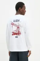 Bavlněné tričko s dlouhým rukávem G-Star