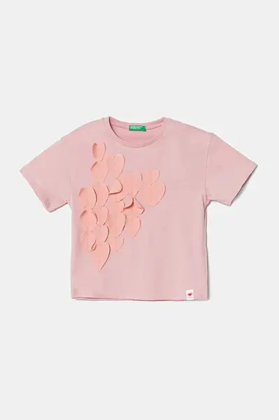 Dětské bavlněné tričko United Colors of Benetton