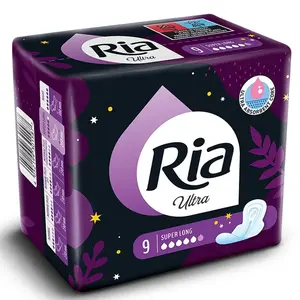 Ria Ultra Super Long menstruační vložky 9 ks