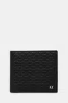 Kožená peněženka Armani Exchange černá barva, 958097 4R847