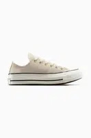 Semišové tenisky Converse Chuck 70 béžová barva, A13829C