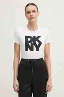 Tričko Dkny bílá barva, P5AHSWNA