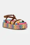 Semišové sandály Kurt Geiger London Chelsea Flatform Sandal dámské, více barev, na platformě, 4352269209