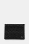 Kožené pouzdro na karty Armani Exchange černá barva, 958053 4R847