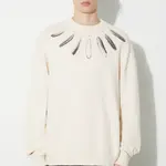 Bavlněný svetr Marcelo Burlon Aop Wind Feather