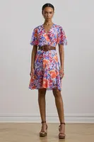 Šaty Lauren Ralph Lauren bílá barva, mini, 250957086