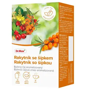 Dr. Max Rakytník se šípkem bylinný čaj 20x1,5 g