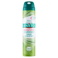 Sanytol Dezinfekce osvěžovač vzduchu, ploch a textilií mentolová vůně 300 ml