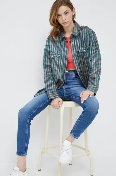 Košile s příměsí lnu PS Paul Smith