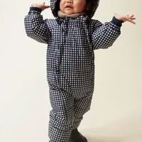 Kojenecká zimní kombinéza Liewood Sylvie Baby Snowsuit tmavomodrá barva, LW19403