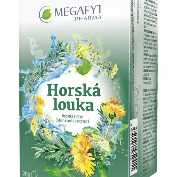 Megafyt Horská louka porcovaný čaj 20x1,5 g
