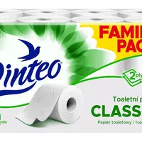 Linteo Toaletní papír 2vrstvý bílý 15 metrů 16 rolí