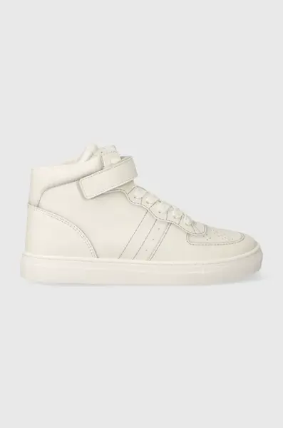 Dětské kožené sneakers boty Emporio Armani