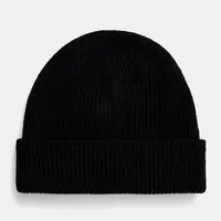 Čepice Abercrombie & Fitch černá barva, KI112-4146