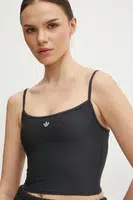Top adidas Originals ESSENTIALS TANK dámský, černá barva, JG1016
