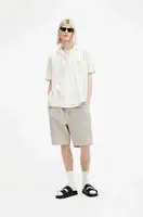 Šortky s příměsí lnu AllSaints HANBURY