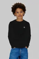 Dětské bavlněné tričko s dlouhým rukávem Calvin Klein Jeans 2-pack