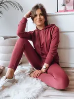 Dámsky teplákový súprav MIGEL Farba bordová DSTREET