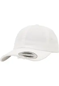 Low Profile Destroyed Cap White