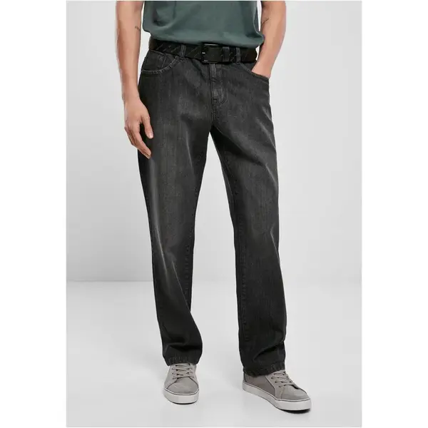Men's Loose Jeans Black/Washed